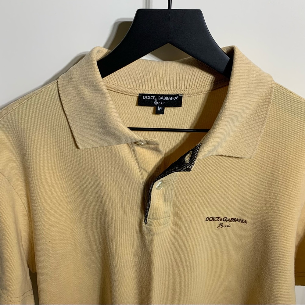 Dolce & Gabbana Basic Polo, Tan